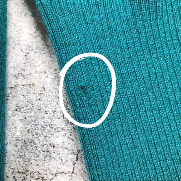 EILEEN FISHER Rounded Open Front Merino Wool Knit Cardigan Women’s Size Small - Picture 9 of 13